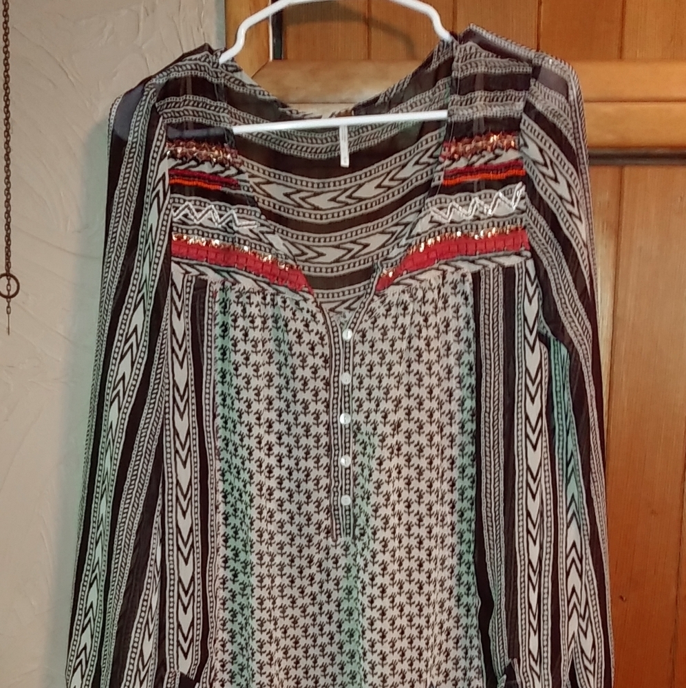 Shear Free People blouse